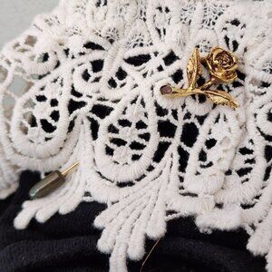Vintage Gold-Toned Rose Stick Pin